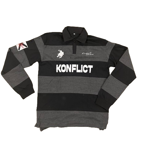 Distressed Konflict Rugby Jersey